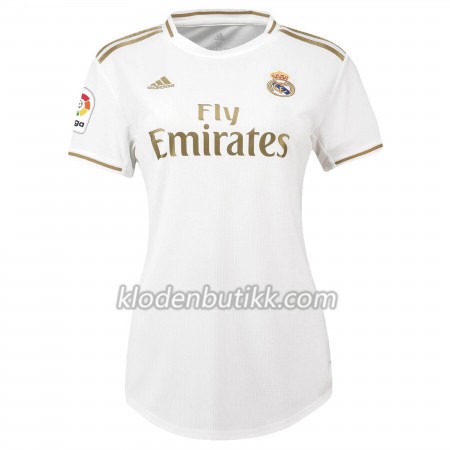 Real Madrid Dame Hjemme Fotballdrakt 2019-2020 Kortermet